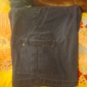 W35 Highland blue cargo Shorts